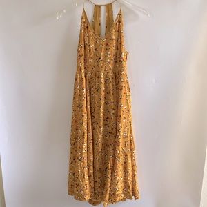 COOPERATIVE Prairie Midi Floral Dress - Size 8